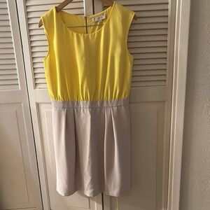 LOFT Vibrant Yellow Dress